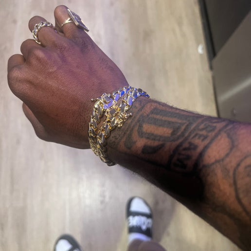 12mm Miami Cuban Bracelet