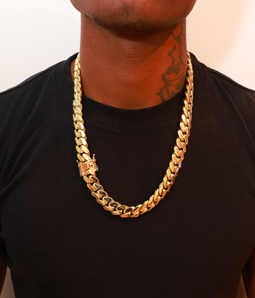 15mm Miami Cuban Chain