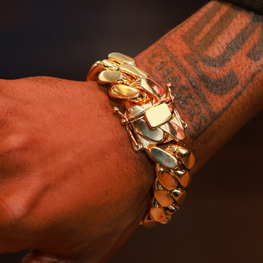 18mm Miami Cuban Bracelet