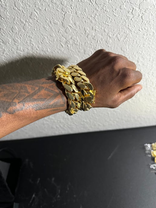 20mm Miami Cuban Bracelet