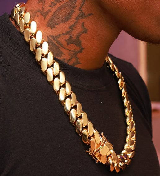 22mm Miami Cuban Chain