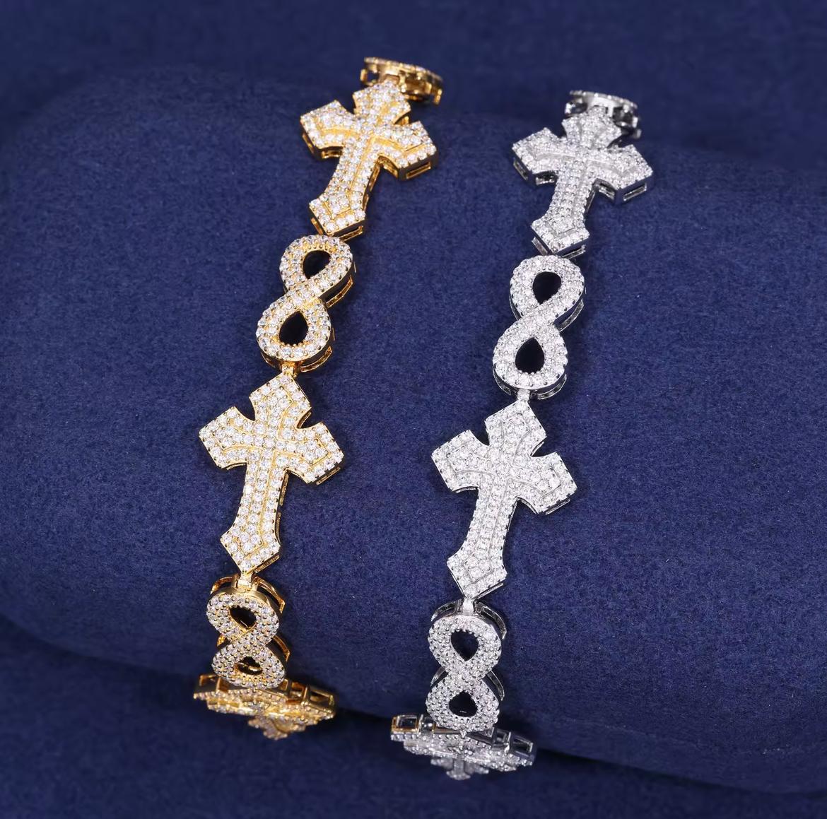 Infinite Cross Bracelet