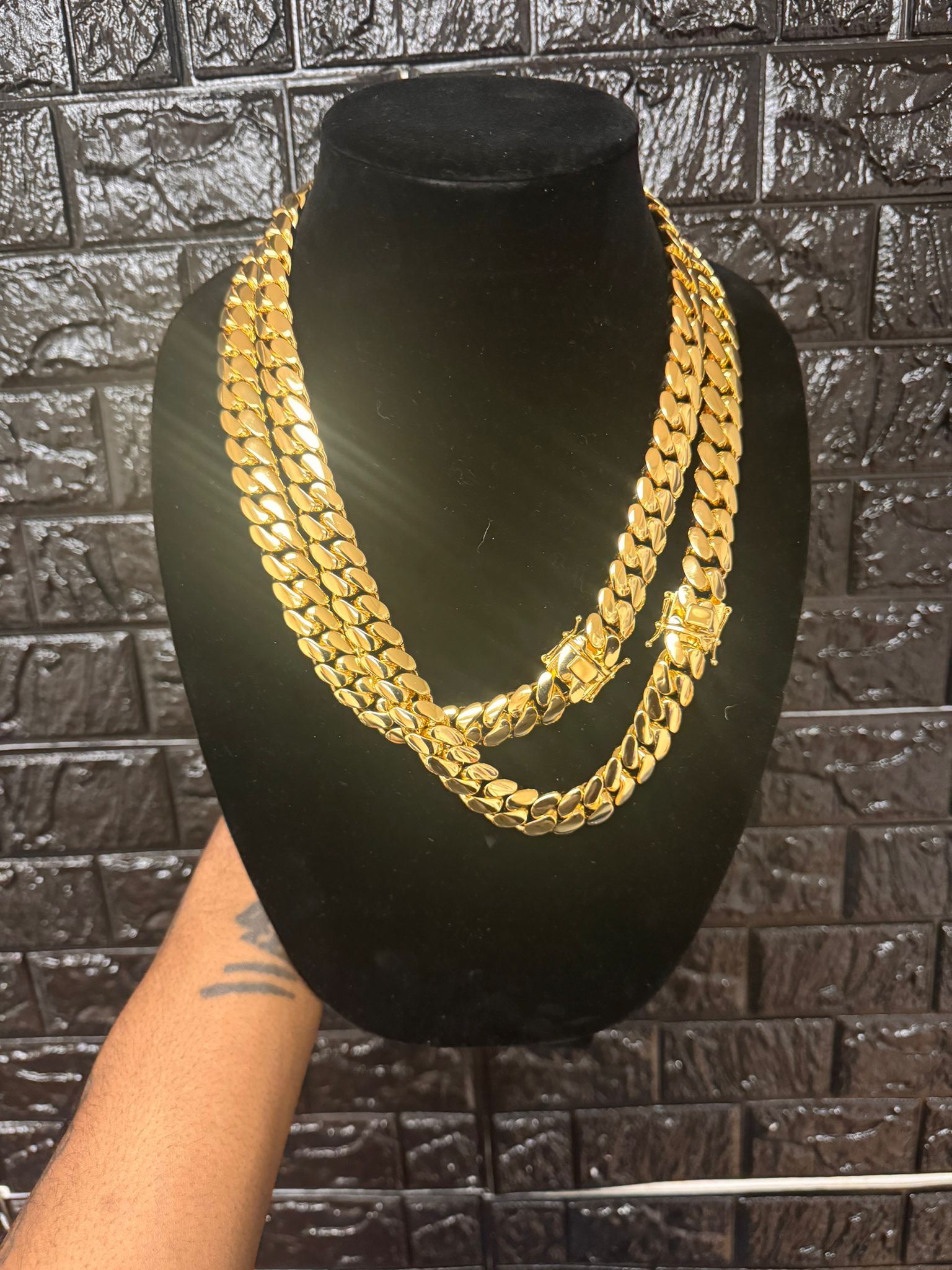 Two For $350 Miami Cuban Chain Deal (18mm-22mm)
